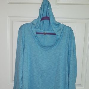 Lane Bryant blue active sweater